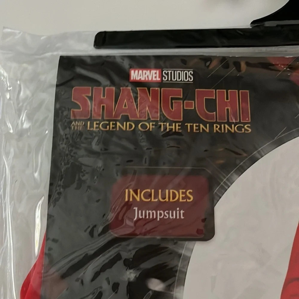 Kids Marvel Shang-Chi Legend Of The Ten Rings Halloween Costume Small Size (4-6)